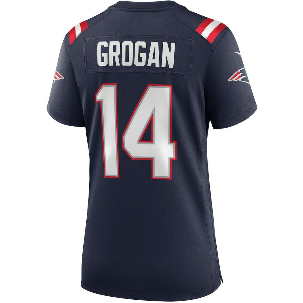 NFL New England Patriots Steve Grogan  Women's Game Retired Player Jersey