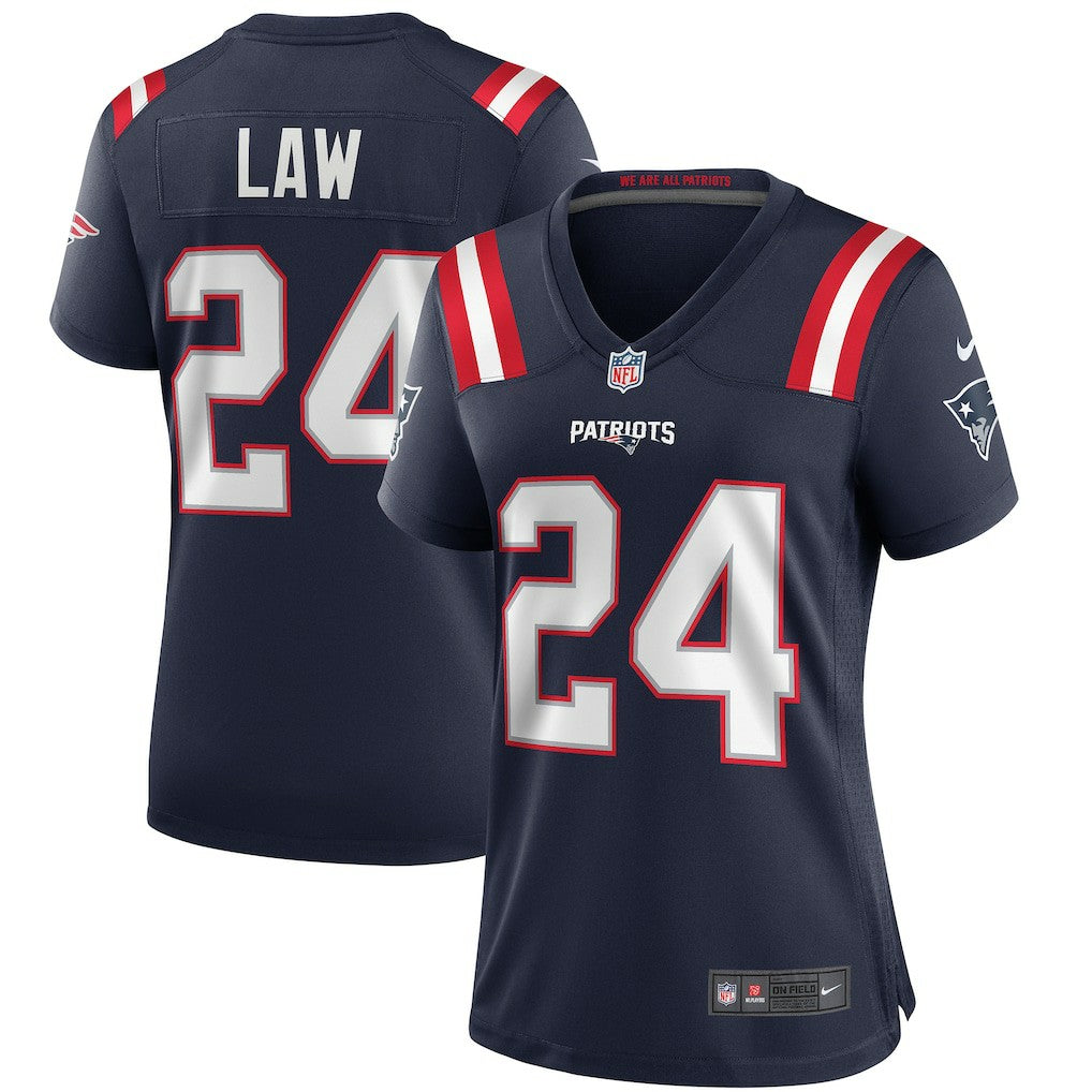 NFL New England Patriots Ty Law  Women's Game Retired Player Jersey