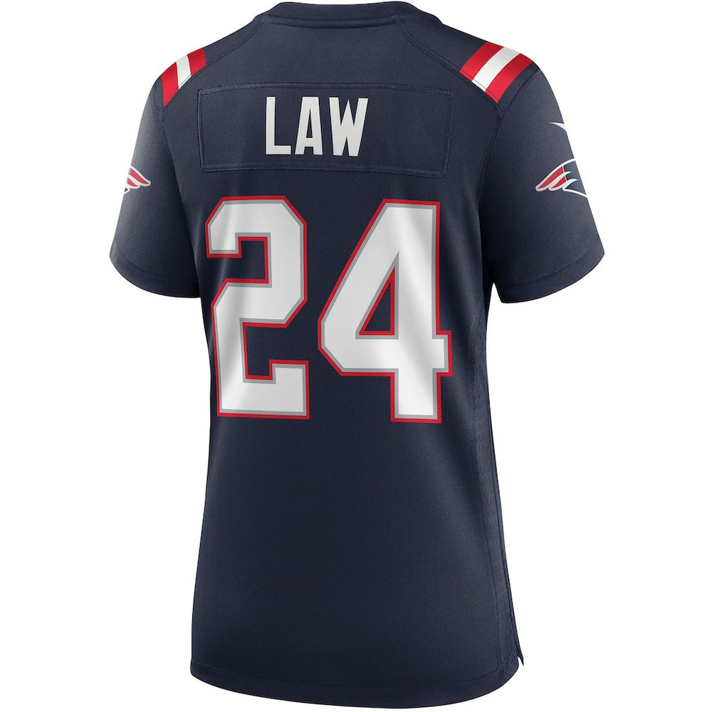 NFL New England Patriots Ty Law  Women's Game Retired Player Jersey