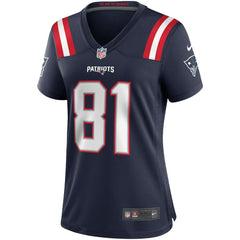 NFL New England Patriots Randy Moss  Women's Game Retired Player Jersey