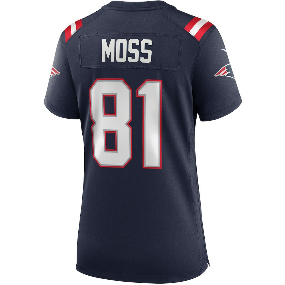 NFL New England Patriots Randy Moss  Women's Game Retired Player Jersey