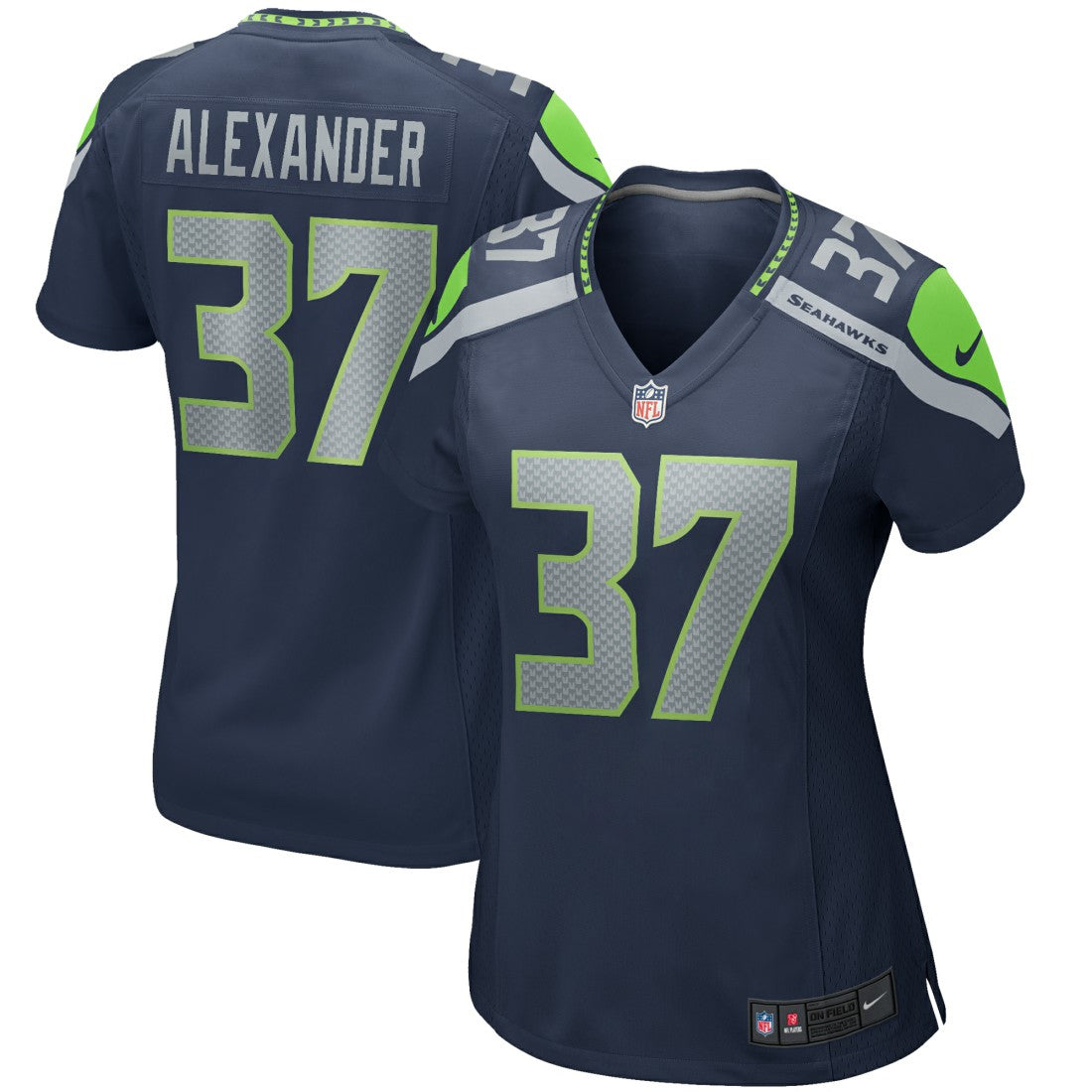 NFL Seattle Seahawks Shaun Alexander  Women's Game Retired Player Jersey