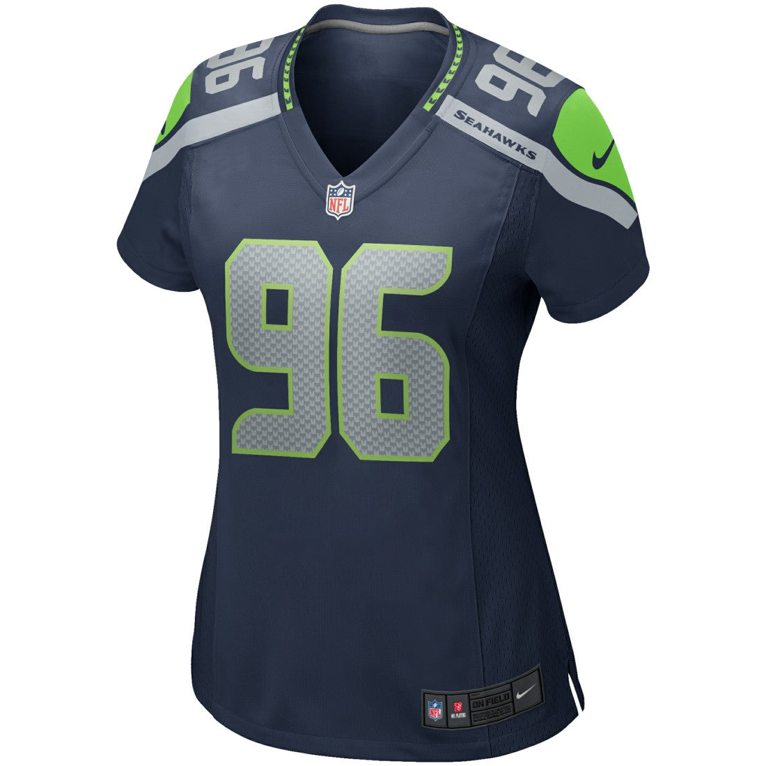 NFL Seattle Seahawks Cortez Kennedy  Women's Game Retired Player Jersey