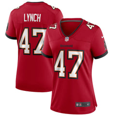 NFL Tampa Bay Buccaneers John Lynch  Women's Game Retired Player Jersey