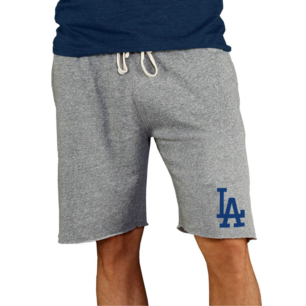 Los Angeles Dodgers Concepts Sport Mainstream Terry Shorts - Gray