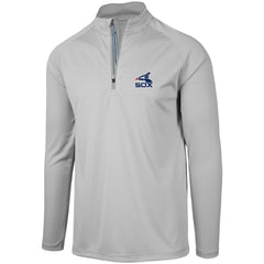 Chicago White Sox Levelwear Orion Historic Logo Raglan Quarter-Zip Jacket - Gray