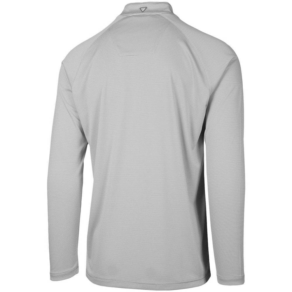 Minnesota Twins Levelwear Orion Historic Logo Raglan Quarter-Zip Jacket - Gray