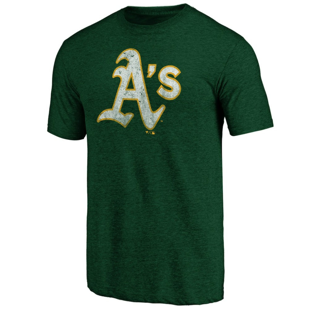 Athletics Father's Day Greatest Dad Tri-Blend T-Shirt - Green