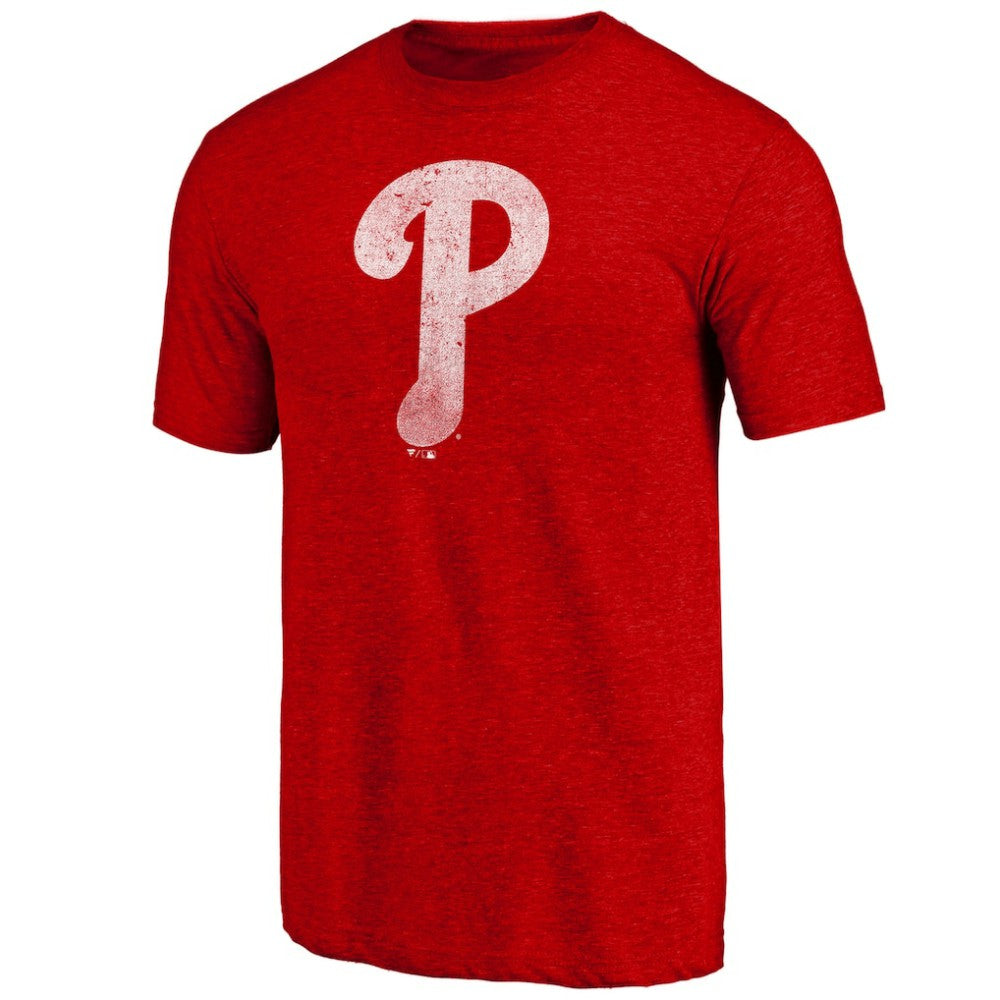 Philadelphia Phillies Father's Day Greatest Dad Tri-Blend T-Shirt - Red