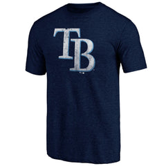 Tampa Bay Rays Father's Day Greatest Dad Tri-Blend T-Shirt - Navy