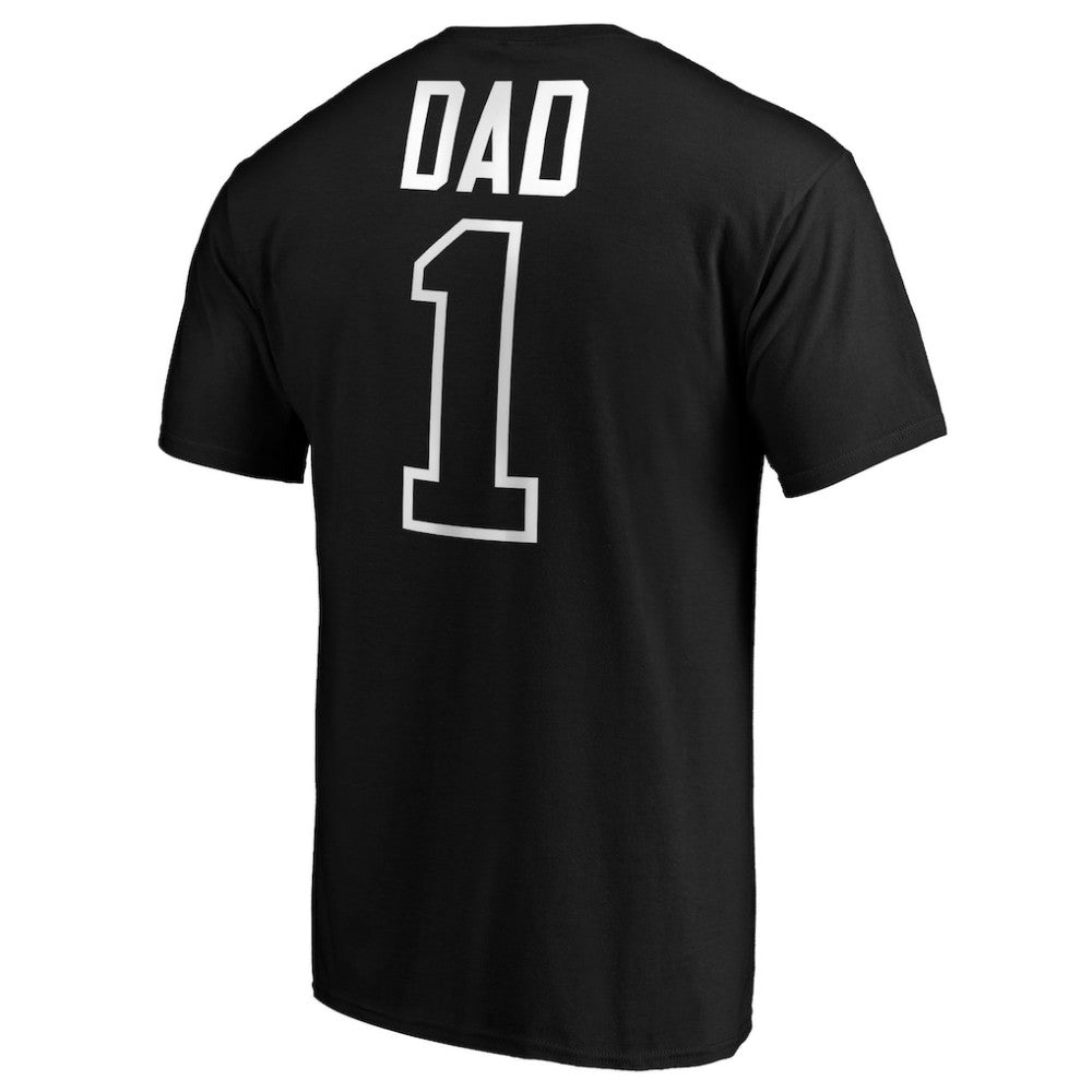Pittsburgh Pirates Father's Day #1 Dad T-Shirt - Black