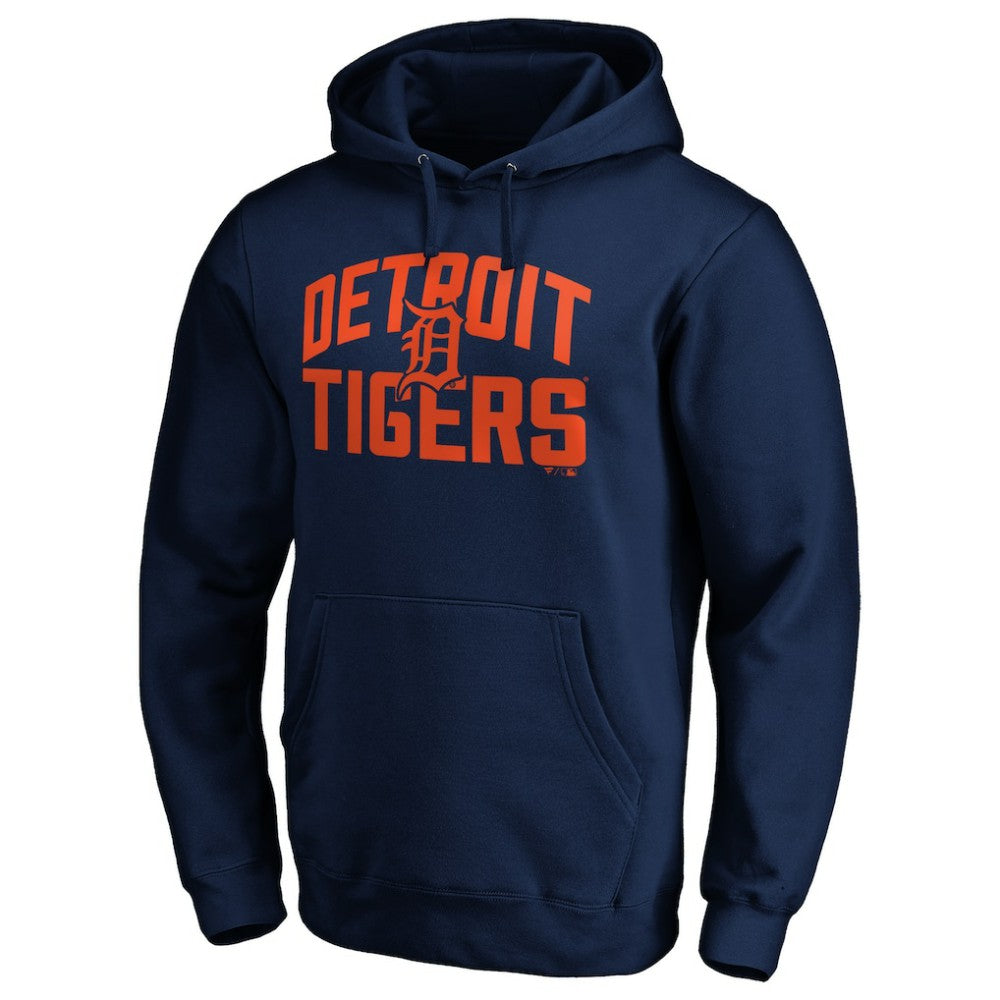 Detroit Tigers Father's Day #1 Dad Pullover Hoodie - Navy