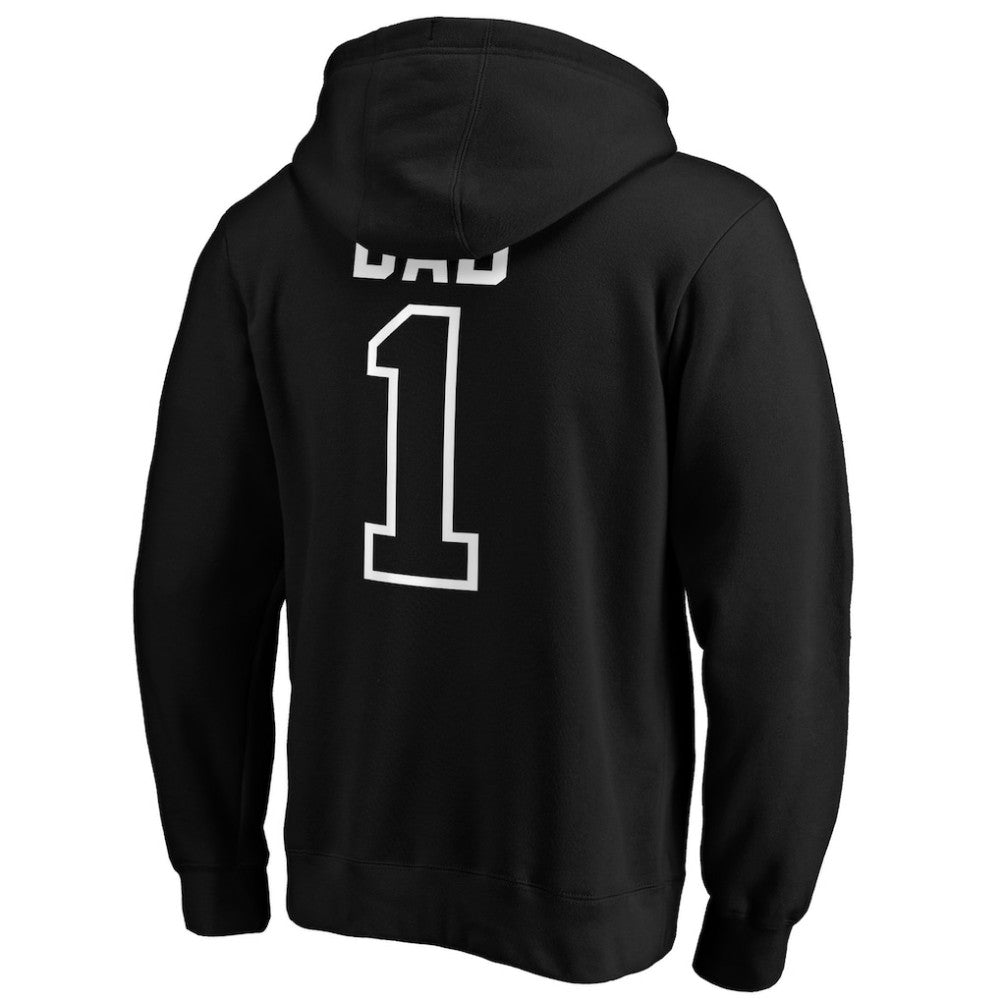 Pittsburgh Pirates Father's Day #1 Dad Pullover Hoodie - Black