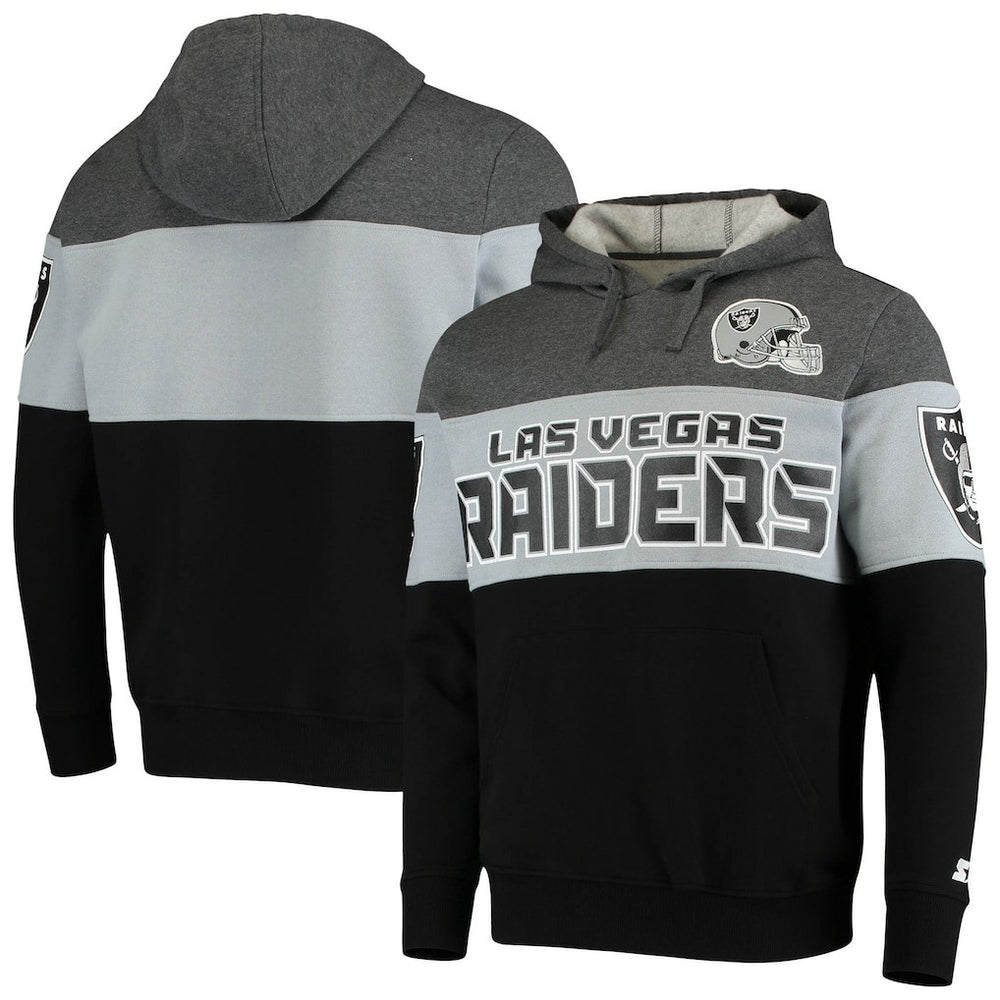 NFL Las Vegas Raiders Starter Extreme Fireballer Pullover Hoodie