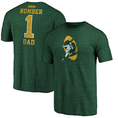 NFL Green Bay Packers #1 Dad Team Logo T-Shirt