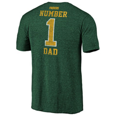 NFL Green Bay Packers #1 Dad Team Logo T-Shirt