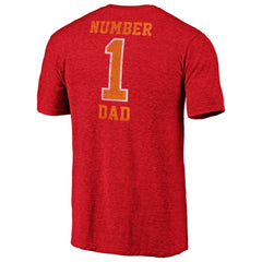 NFL Tampa Bay Buccaneers #1 Dad Team Logo T-Shirt