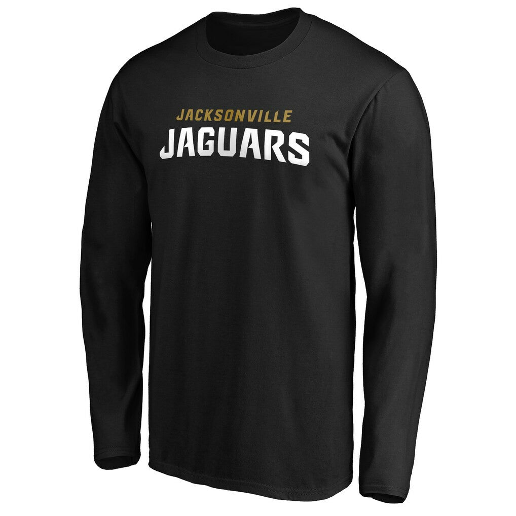 NFL Jacksonville Jaguars #1 Dad Long Sleeve Team Logo T-Shirt