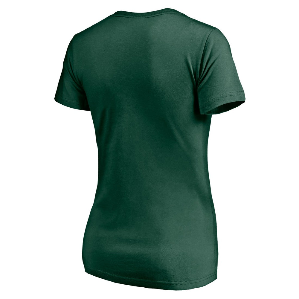 NFL Green Bay Packers Women's Nostalgia V-Neck T-Shirt
