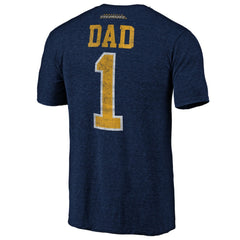 Nashville Predators Greatest Dad Tri-Blend T-Shirt