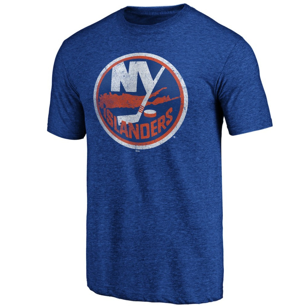 New York Islanders Greatest Dad Tri-Blend T-Shirt