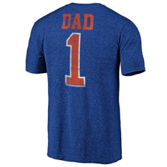 New York Islanders Greatest Dad Tri-Blend T-Shirt