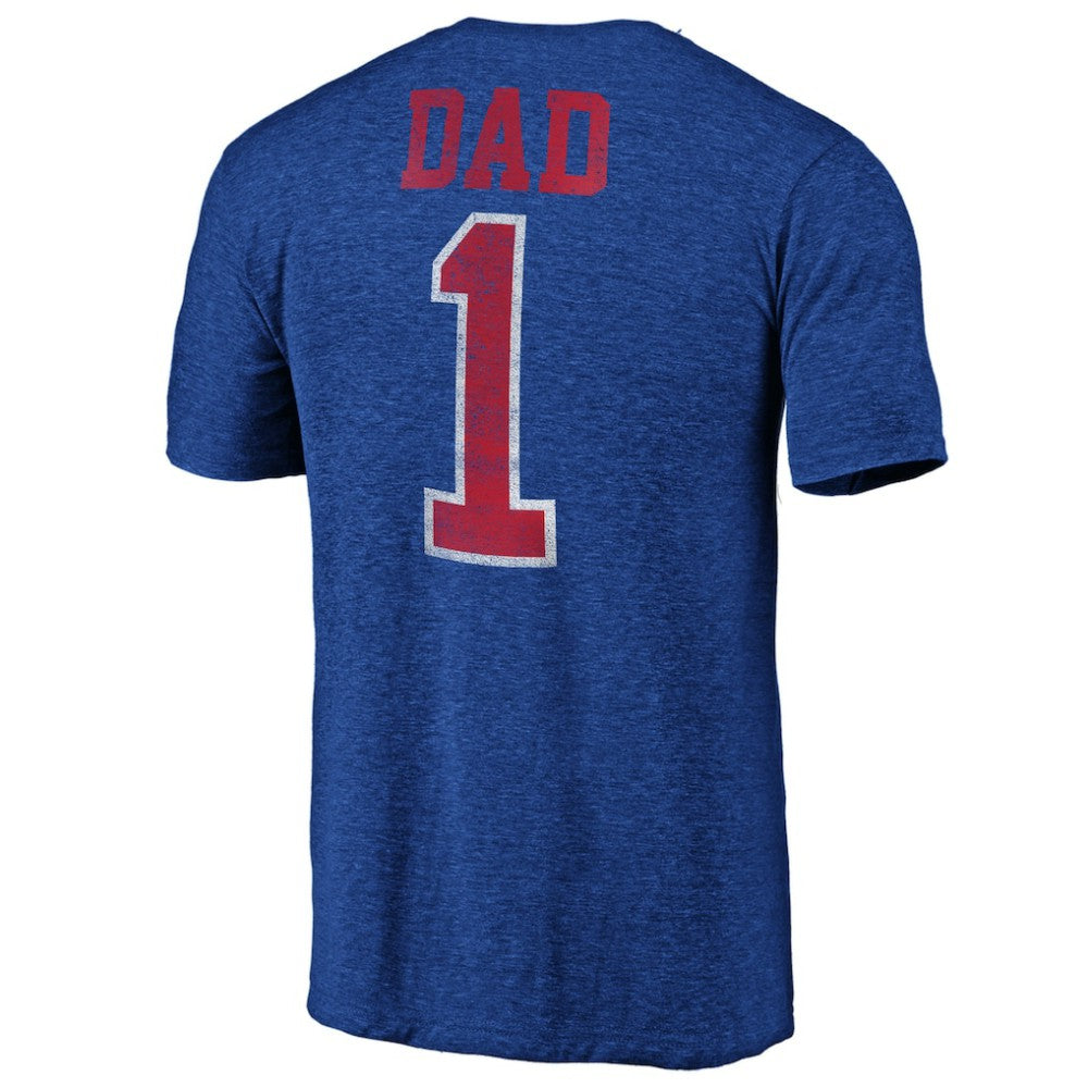 New York Rangers Greatest Dad Tri-Blend T-Shirt