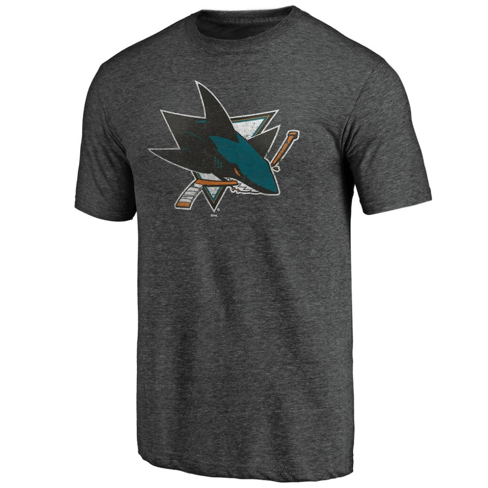 San Jose Sharks Greatest Dad Tri-Blend T-Shirt