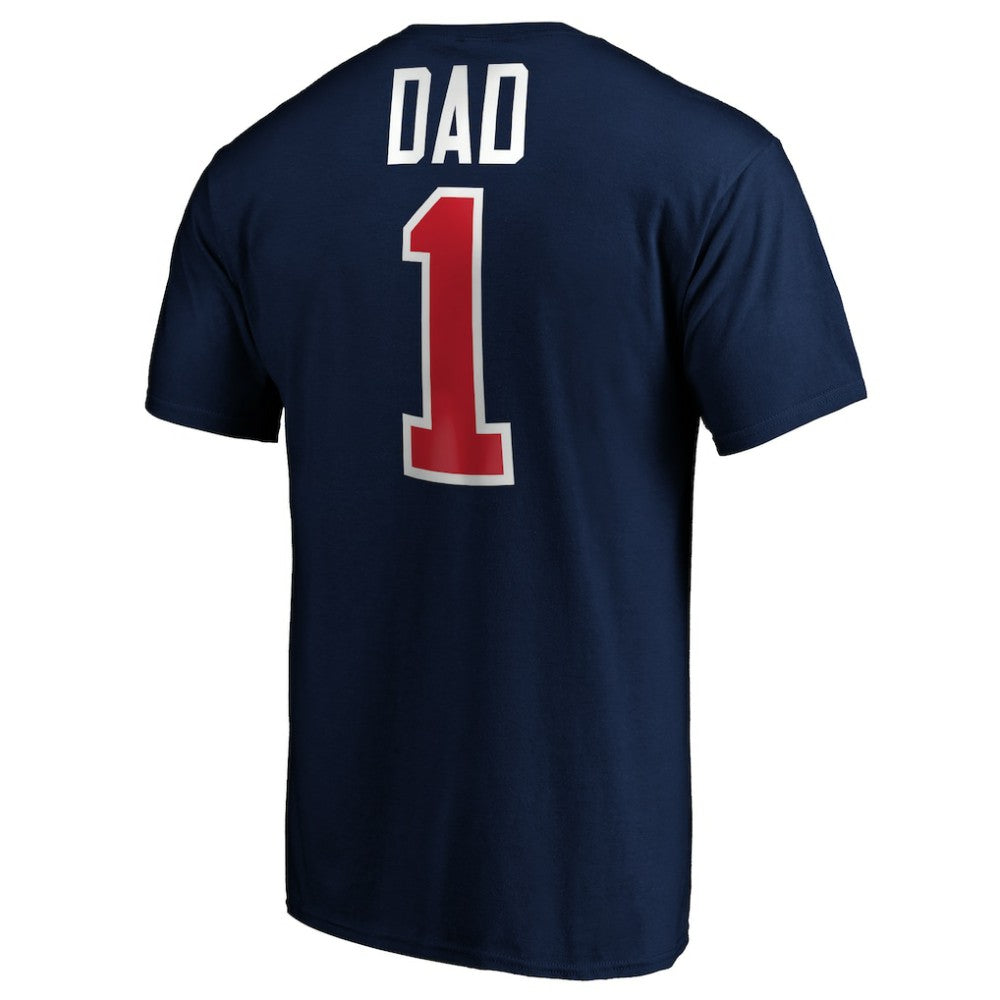 Columbus Blue Jackets #1 Dad T-Shirt