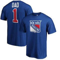 New York Rangers #1 Dad Logo T-Shirt