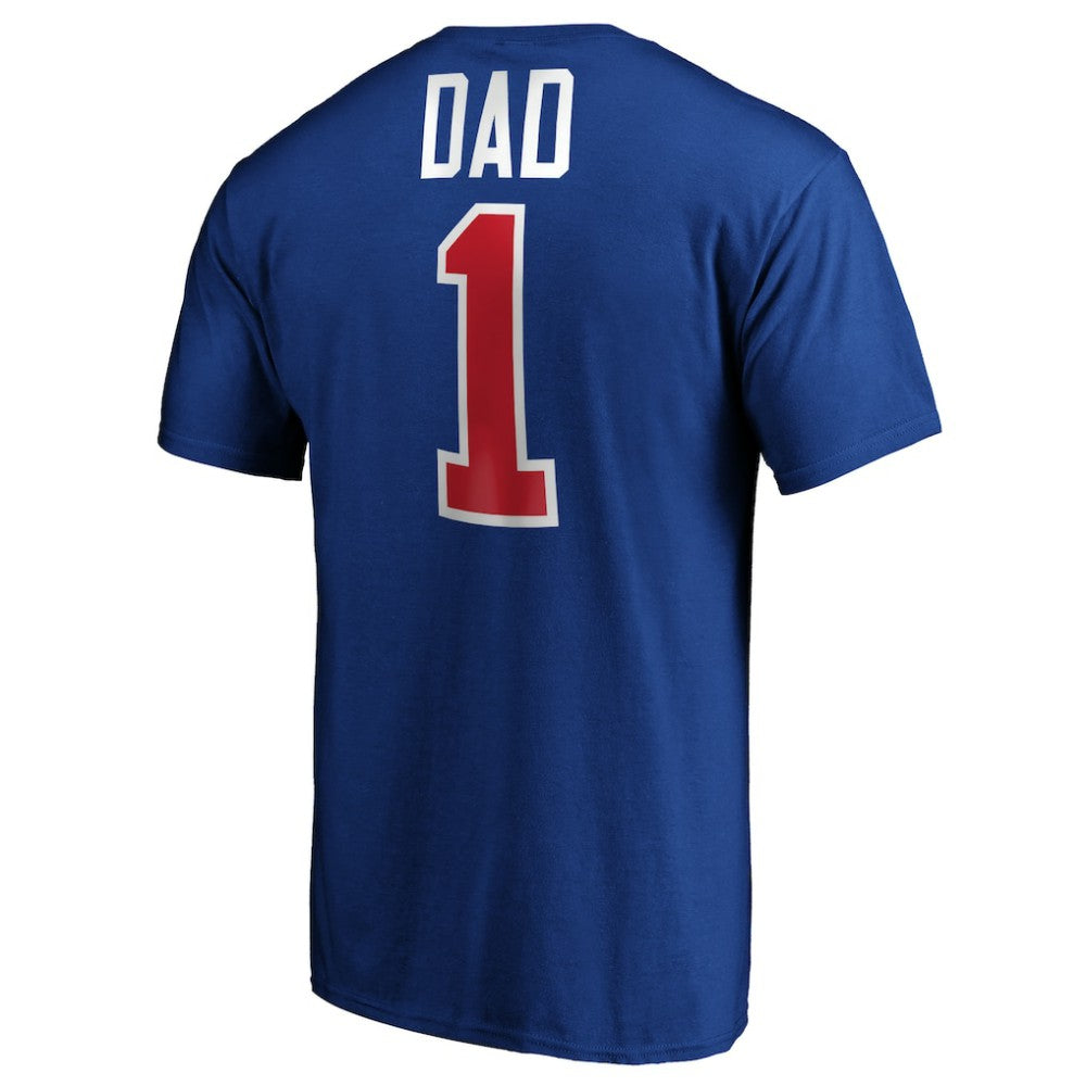 New York Rangers #1 Dad Logo T-Shirt