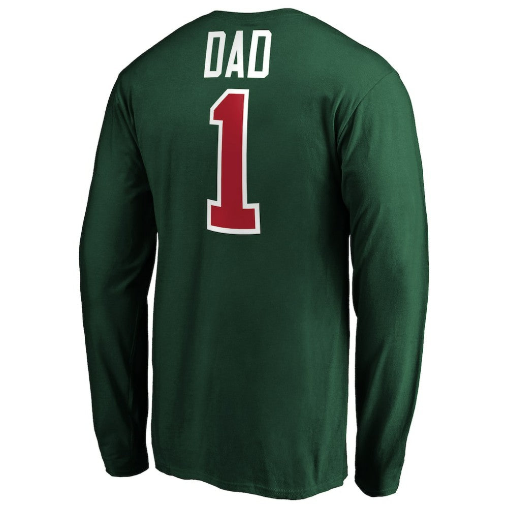 Minnesota Wild #1 Dad Long Sleeve T-Shirt
