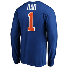 New York Islanders #1 Dad Long Sleeve T-Shirt