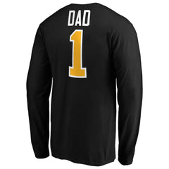 Pittsburgh Penguins #1 Dad Long Sleeve T-Shirt