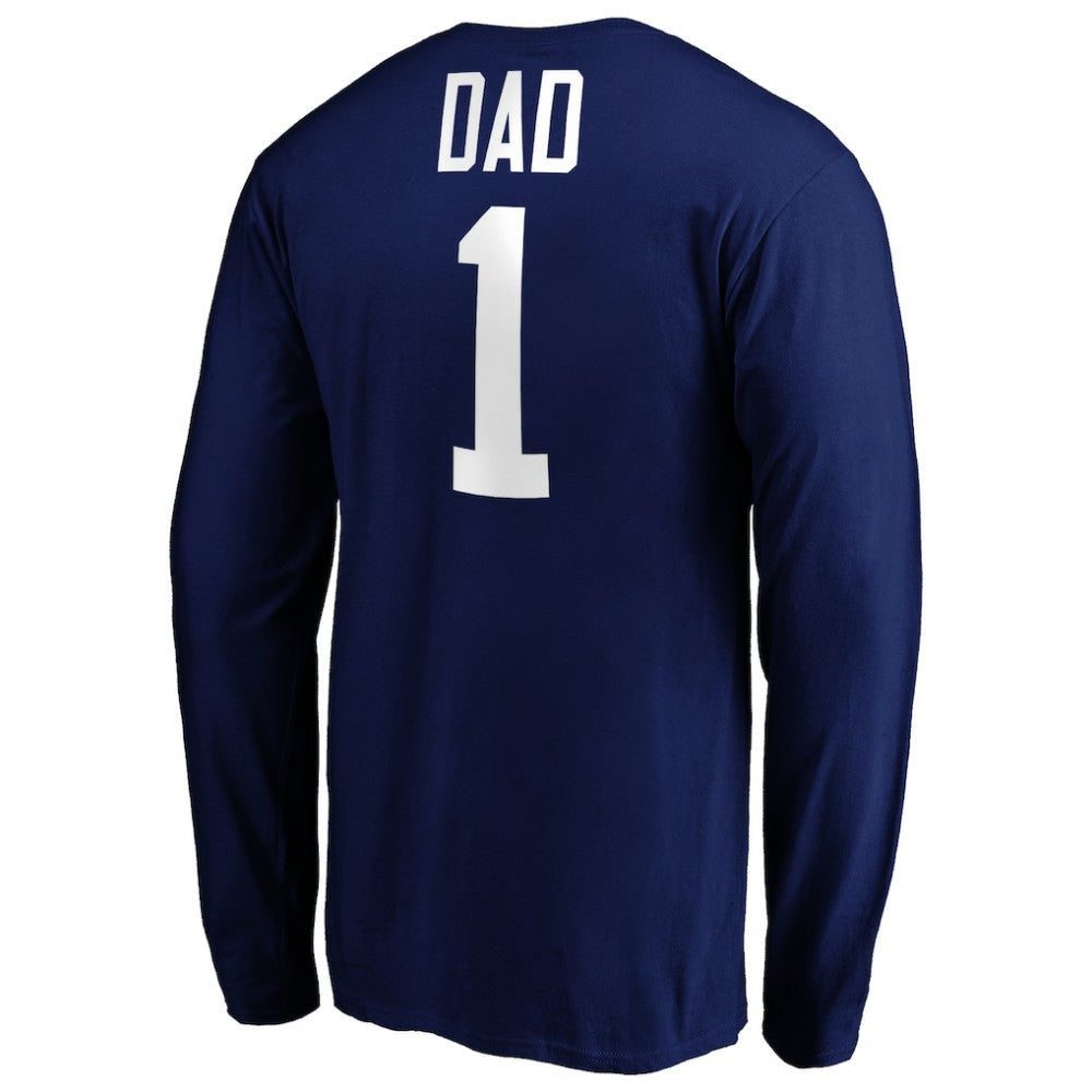 Tampa Bay Lightning #1 Dad Long Sleeve T-Shirt