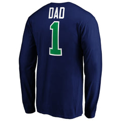 Vancouver Canucks #1 Dad Long Sleeve T-Shirt