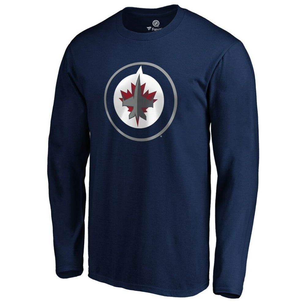 Winnipeg Jets #1 Dad Long Sleeve T-Shirt