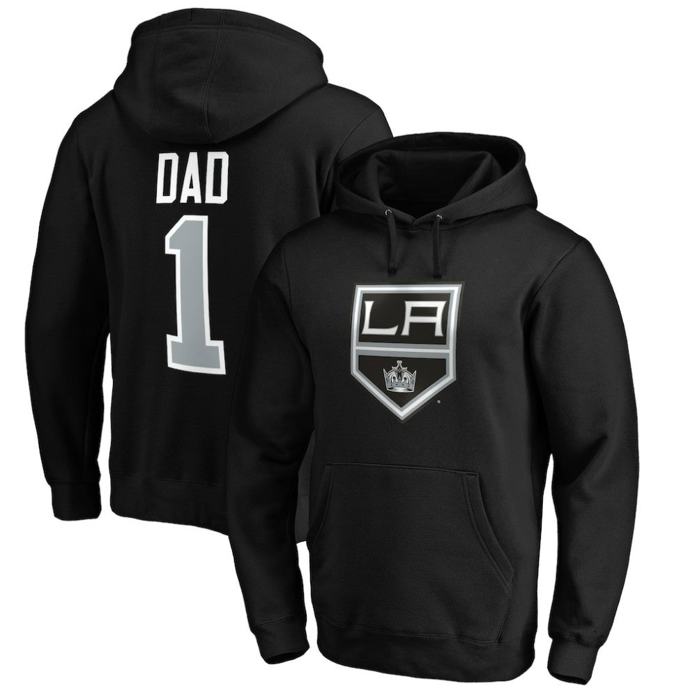Los Angeles Kings #1 Dad Pullover Hoodie