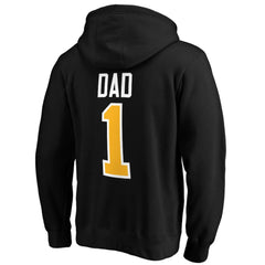 Pittsburgh Penguins #1 Dad Pullover Hoodie