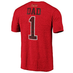 Calgary Flames Greatest Dad Tri-Blend T-Shirt