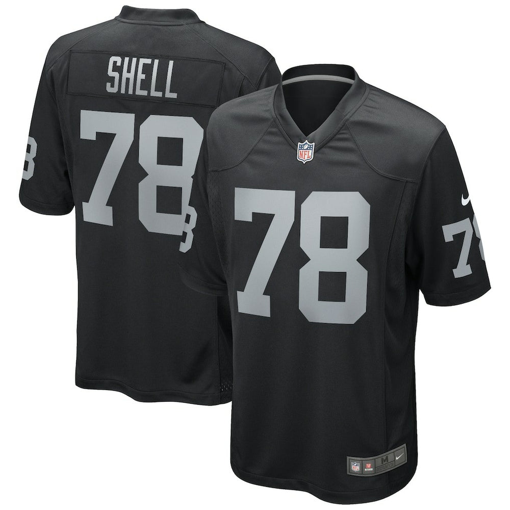 NFL Las Vegas Raiders Art Shell  Game Retired Player Jersey