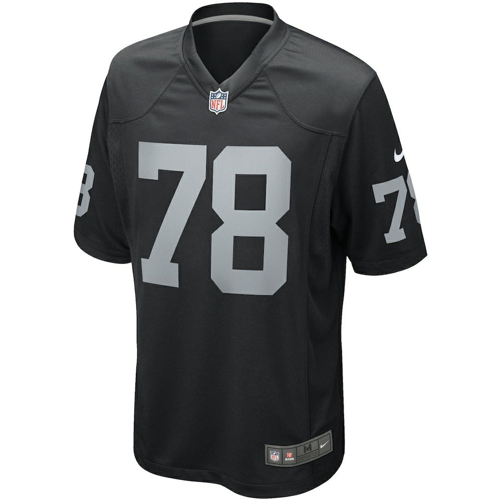 NFL Las Vegas Raiders Art Shell  Game Retired Player Jersey