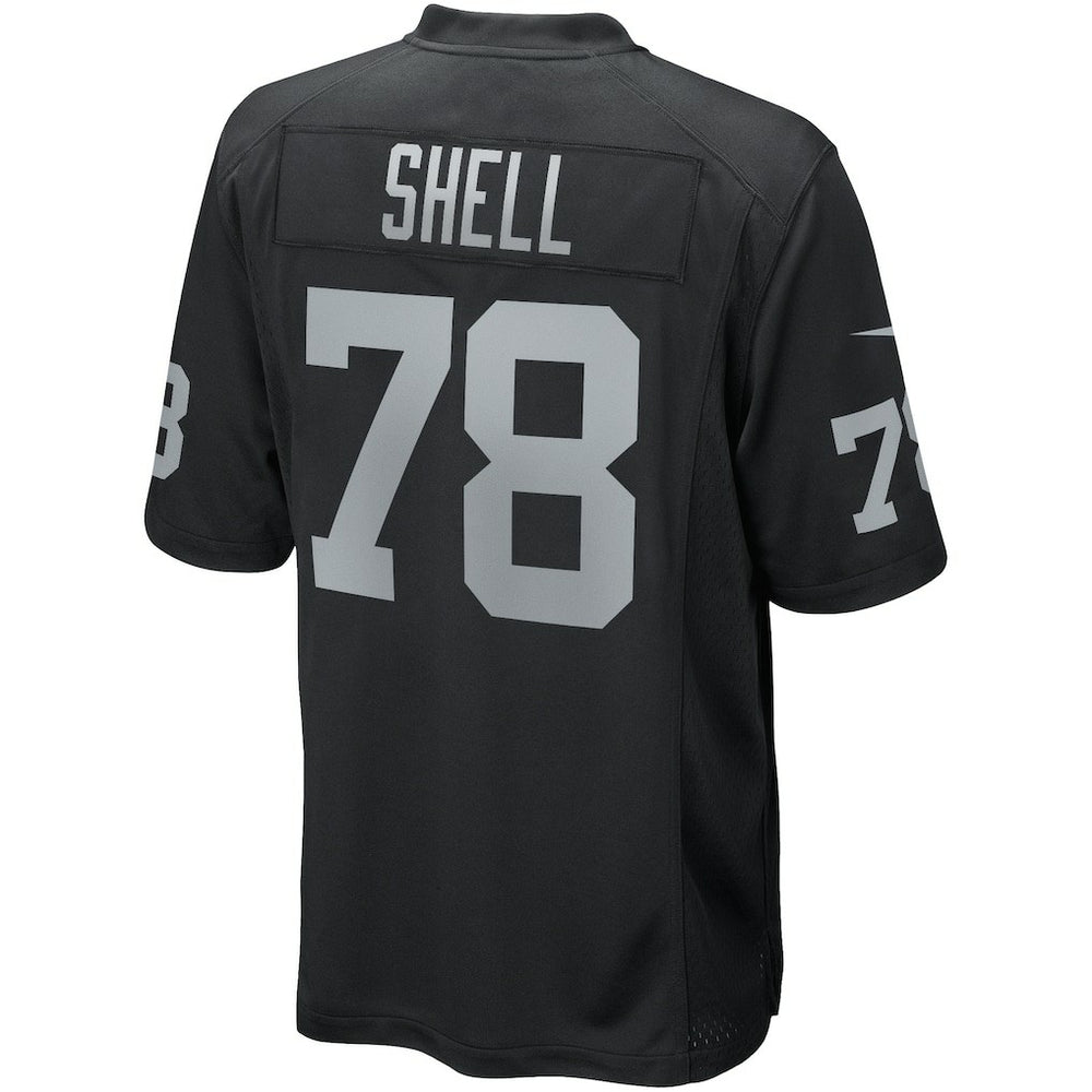NFL Las Vegas Raiders Art Shell  Game Retired Player Jersey