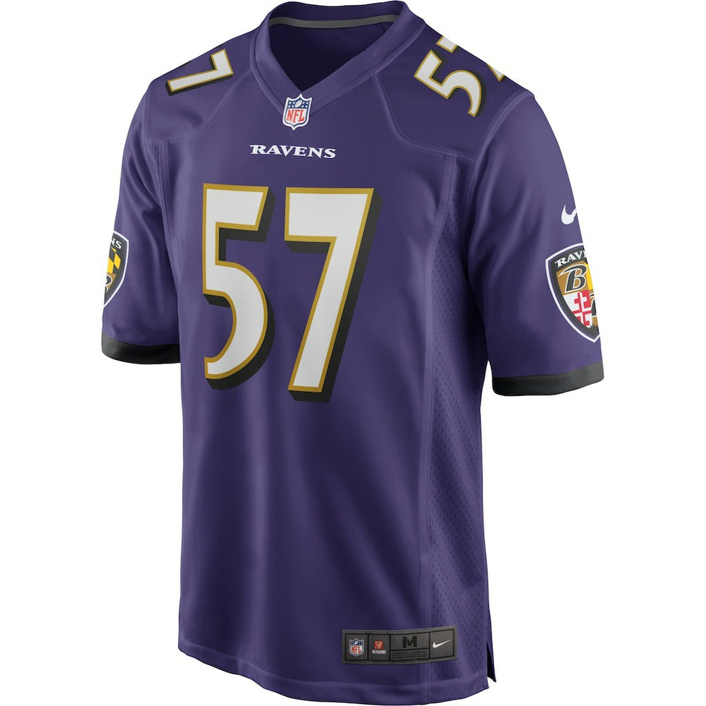 NFL Baltimore Ravens Bart Scott  Game Retired Player Jersey