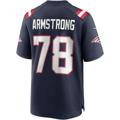 NFL New England Patriots Bruce Armstrong  Game Retired Player Jersey