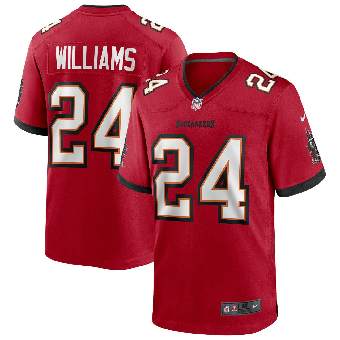 NFL Tampa Bay Buccaneers Cadillac Williams  Game Retired Player Jersey
