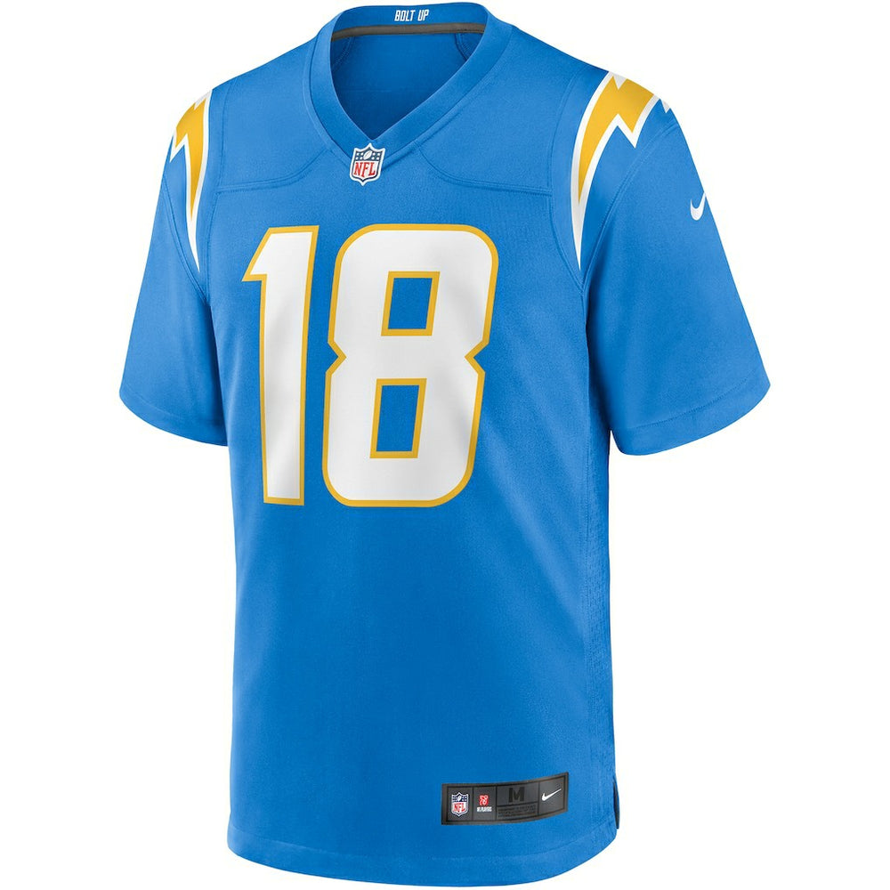 NFL Los Angeles Chargers Charlie Joiner  Game Retired Player Jersey