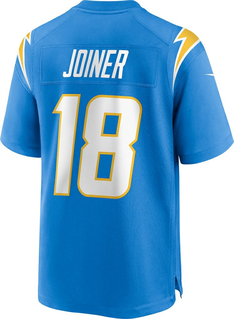 NFL Los Angeles Chargers Charlie Joiner  Game Retired Player Jersey