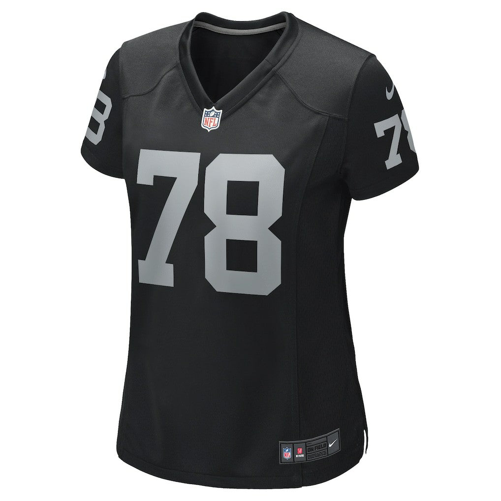 NFL Las Vegas Raiders Art Shell  Women's Game Retired Player Jersey