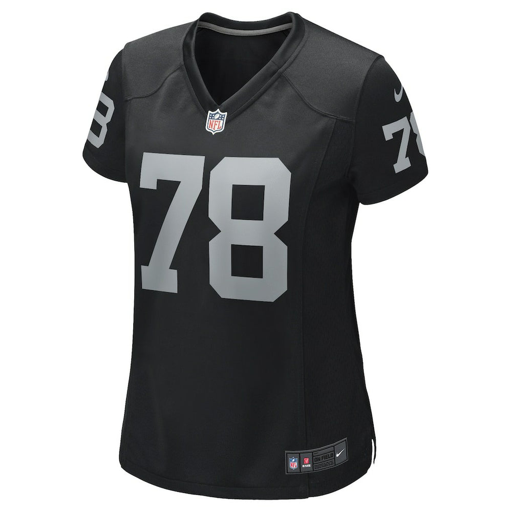 NFL Las Vegas Raiders Art Shell  Women's Game Retired Player Jersey